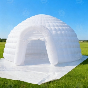 Tente gonflable portative d'igloo de <span class=keywords><strong>jardin</strong></span> de tente de dôme de disco de tissu d'Oxford avec la lumière LED <span class=keywords><strong>pour</strong></span> l'événement - Product Image 1
