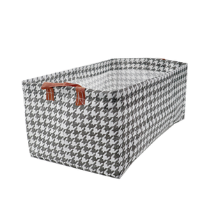 Portable Cloth Storage Basket with Handle Stackable Bathroom Clothes Pants Organizer Closet Systems & Organizers Storage Box
