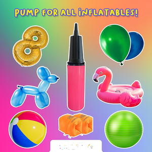Accesorios para Globos, Bombas para Globos, Decoración para Fiestas de <span class=keywords><strong>Cumpleaños</strong></span> y Bodas, Inflador Manual de Doble Acción para Globos de Macaron, Bomba para Globos de Aluminio - Product Image 4