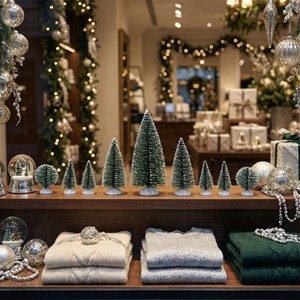 Mini Árbol <span class=keywords><strong>de</strong></span> Navidad SANWEI, Decoración Navideña <span class=keywords><strong>de</strong></span> Mesa, Mini Árbol <span class=keywords><strong>de</strong></span> Navidad Artificial <span class=keywords><strong>de</strong></span> Escritorio - Product Image 5