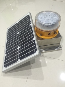 110-500KV grúa torre y turbinas de viento solar LED luz de advertencia de aviones con rojo 20-60fpm trabajando <span class=keywords><strong>en</strong></span> la noche - Product Image 3