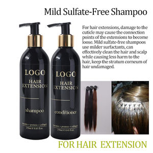 향기롭고 촉촉한 모발을 부드럽고 윤기 있게 유지하는 살롱 헤어 익스텐션 샴푸 및 컨디셔너 키트 코코넛 헤어 마스크 OEM/ODM - Product Image 3