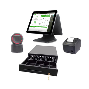 OEM 15" LED Customer Display Touch Screen Sistemas Pos Machine Cash Register All in One POS Terminal Point of Sale Systems - Product Image 1