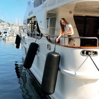 Pare-battage gonflable en PVC pour yacht, pare-chocs marin, coussin d'air anti-collision pour protection d'accostage de yacht à moteur et voilier