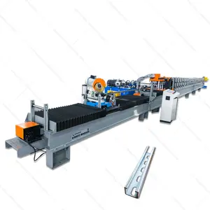 Solar Panel Strut Channel Unistrut C Channel photovoltaic support roll forming machine
