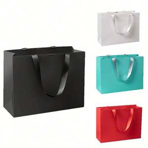 LILA Luxury Silk Premium Cardboard Gift <b>Box</b> High-End Paper <b>Packaging</b> for Shopping Bags - Product Image 2