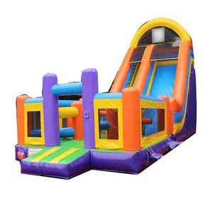Grand <span class=keywords><strong>toboggan</strong></span> extérieur commercial gonflable de <span class=keywords><strong>toboggan</strong></span> d'eau pour des enfants à vendre <span class=keywords><strong>Trampoline</strong></span> de divertissement commercial - Product Image 1