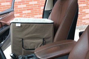 Vente en gros de siège <span class=keywords><strong>rehausseur</strong></span> de voyage pour voiture sport de luxe design frontal pour chien Oxford polyester porte-siège auto pour animaux de compagnie <span class=keywords><strong>housse</strong></span> de siège auto - Product Image 6
