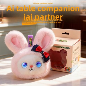 Muñeco de Peluche de Conejo con Música/Vocalización, Compañero de Escritorio, Regalo para Novias y Compañeras de Clase, Fuente Directa de Fábrica - Product Image 2