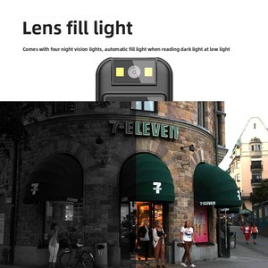 กล้องบันทึกภาพด้านหลังหน้าจอ HD โหมดกลางคืนอัจฉริยะลดเสียงรบกวนสำหรับประชุมอุปกรณ์บันทึกเสียงเลนส์หมุนได้ - Product Image 2