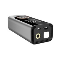 Bomba de inflado de cilindro grande de 22mm, 6000mAh, 35L/min, bomba de neumático de coche con Cable inalámbrico/con cable