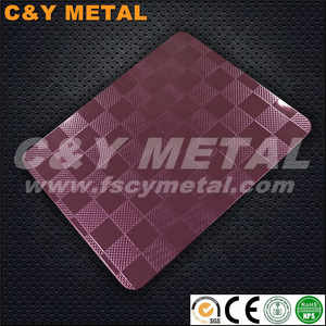 Decoration Water Ripple Stainless Steel Sheet 304 316 <b>Mirror</b> Polish Finish Wave Design <b>Panel</b> - Product Image 2