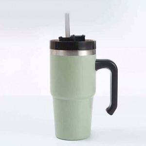 20Oz First Generation Car Mug Insulated Cold-Keep Ice-Killer Mug 304 Stainless Steel Portable Outdoor <b>Thermos</b> Mug - Product Image 3