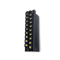 7.62mm Pitch Barrière Bornier 600V 40A Laiton Matériel Connecteur Vis Noir Couleur PCB Connecteur