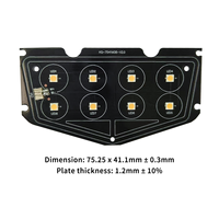 Panel LED 3030 6000K Blanco Frío de Alto Brillo y Corriente Constante, Fabricante OEM/ODM de Componentes de Iluminación para CCTV