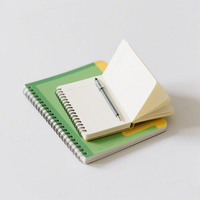 Couverture de cahier à sublimation Carnet d'étudiant coloré écologique personnalisé pour l'école