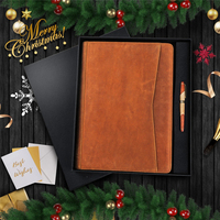 Ristmas-IFT en y omen Hone aptop ocket ARGE ipper, 4 Bde uso, Razy ORSE eafher ortfolio, documentos antiguos