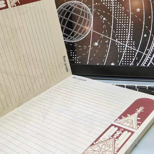 Carnet d'Architectures Mystérieuses Rétro Européennes Originales, Papier Double Face, Reliure Parfaite, Couverture Souple, Impression Offset - Product Image 2