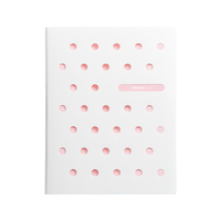 Porte-documents A5 à 20 pochettes colorées pour bureau et école, classeur transparent en plastique PP avec protège-feuilles