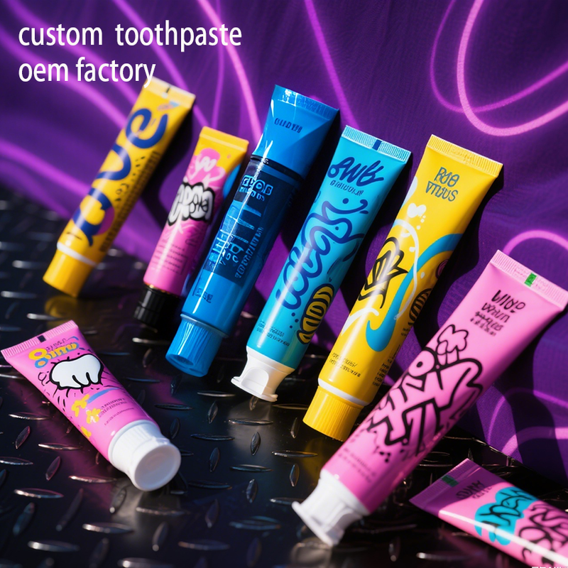 Customize Kids Toothpste Oem Sweet Fruit