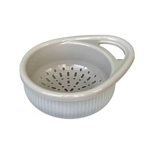 Bacín de Plástico Portátil de Doble Capa para Lavar Frutas y Verduras con Drenaje y Función Antisalpicaduras, Venta al Por Mayor - Product Image 6