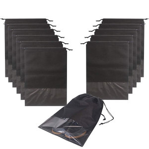 Trong Kho Trong Suốt Không Dệt Vải Dây Rút Túi Dép Sandal Túi Người Đàn Ông Của Giày - Product Image 2