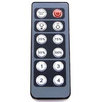 Télécommande IR RF ultra-mince à 12 touches avec pile bouton CR2025, télécommande IR mince, prise en charge de la personnalisation