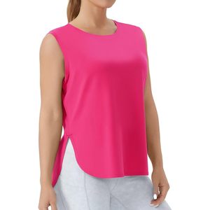 Camiseta sin mangas para mujer, holgada, de algodón, transpirable, para correr - Product Image 1
