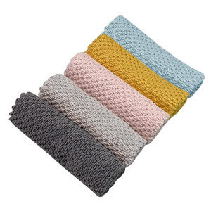 Essuie-vaisselle en microfibre jacquard motif grains de café, épaissi, anti-graisse, rectangulaire, pour casseroles et poêles - Product Image 2