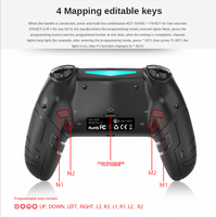 Manette BT sans fil Elite avec bouton, Joystick de jeu Programmable pour ps4 PlayStation 4 Pro/Slim