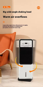 <b>Mini</b> Stand <b>Air</b> <b>Conditioner</b> and Heater Shaking Portable Cooling Heating With for Home Use Bathroom Use Bathroom Use - Product Image 3