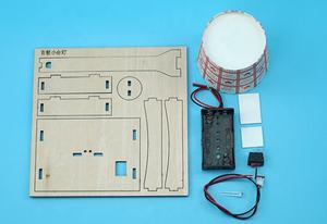 Lampe <span class=keywords><strong>de</strong></span> <span class=keywords><strong>table</strong></span> en bois colorée DIY pour l'expérimentation scientifique et <span class=keywords><strong>la</strong></span> création manuelle des élèves du primaire – Modèle <span class=keywords><strong>de</strong></span> jouet à assembler - Product Image 5