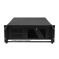 IPC360 4U Industrial Server Rackmount Case dengan Kipas, Faktor Bentuk ATX, OEM Tersedia, Stok Tersedia