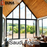 Ventana Panorámica de Aluminio Personalizada OUNA Project Engineering, Vidrio Templado, Eficiencia Energética, Aislamiento Térmico