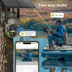 Ubox Wifi 7800Mah batteria solare Wildlife Tracking Ptz telecamera 360 gradi <span class=keywords><strong>Live</strong></span> <span class=keywords><strong>View</strong></span> Ip66 Waterproof Waterproof Waterproof twway Talk - Product Image 4