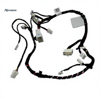 Rangkaian Kabel Panjang untuk Sasis Bodi Mobil, Multi-Cabang, Konektor Putih Abu-abu, Kabel Harness Otomotif Kustom OEM 12V 24V