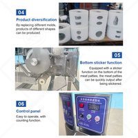 OCEAN Chicken Nugget Press Automatische Burger Form Hamburger Make Meat Patty Machine