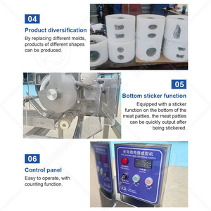 OCEAN Chicken Nugget Press Automático Hamburguesa Forma Hamburguesa Hacer Carne Patty Machine - Product Image 4