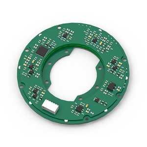MOSRAC Série C, trou creux, ID25mm OD62mm, épaisseur ultra-fine 8mm, précision 20 bits ±0.008 °   Encodeur absolu inductif simple - Product Image 2