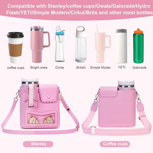 Bolsa de Almacenamiento para Vasos de Agua, Portátil, para Exteriores, Compatible con Vasos Stanley y la Mayoría de las Botellas de Agua - Product Image 2