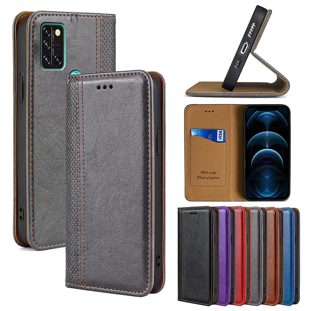 New Design Universal Wallet Mobile Phone Cover for Umidigi Umi A13 A11 A9 A9S A9 X S5 S2 Pro Power 5S 5 3 Leather Phone Case