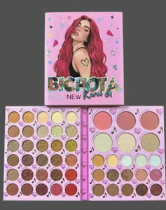 Paleta de Sombras de Ojos <span class=keywords><strong>Karol</strong></span> <span class=keywords><strong>G</strong></span>, 117 Colores, Alta Pigmentación, 4 Páginas, Vegana, Maquillaje, Sombra de Ojos - Product Image 5