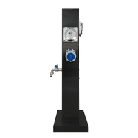 Alimentation multifonctionnelle pour l'extérieur Prise industrielle étanche à cinq trous RV Camp IP66 Piquets d'hydroélectricité