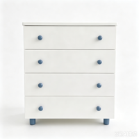 Ensemble de chambre à coucher en bois pour enfants, écologique, non toxique, avec coins arrondis, meubles sécuritaires pour enfants