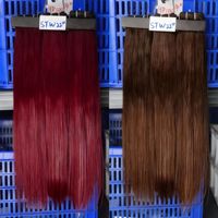 Lots de Cheveux Humains Bruts Non Traités 100% Naturels, Alignés dans le Sens de la Cuticule, Blond 613, Raides ou Ondulés, Vente en Gros