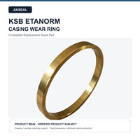 Bague d'usure compatible KSB Etanorm pour la réparation et le remplacement de pompes industrielles – Pièce de rechange