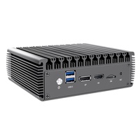 Mini PC Sin Ventilador OEM, Computadora Económica con Carcasa Metálica Integrada, Pen-tium N5000 Nuc, Mini PC Industrial con Windows 11