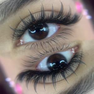 Nouvelles extensions de cils super douces 0,03 mm Spire <span class=keywords><strong>Anime</strong></span> pour volume léger hybride 3D-5D, 12 rangées - Product Image 6