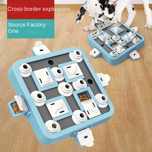 Usine de jouets pour chiens en plastique modernes et écologiques Vente en gros de cloche sonore interactive Casse-tête Fuite lente d'aliments Exploits Fournitures pour animaux de compagnie - Product Image 2