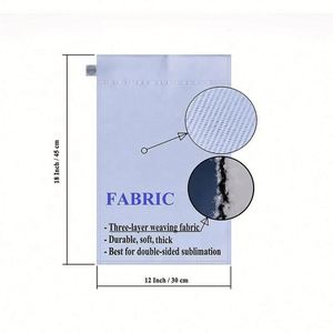 Drapeau de jardin promotionnel vierge pour impression par sublimation, 12x18 pieds, double face, pour décoration extérieure, avec kit de supports métalliques, en vente - Product Image 2